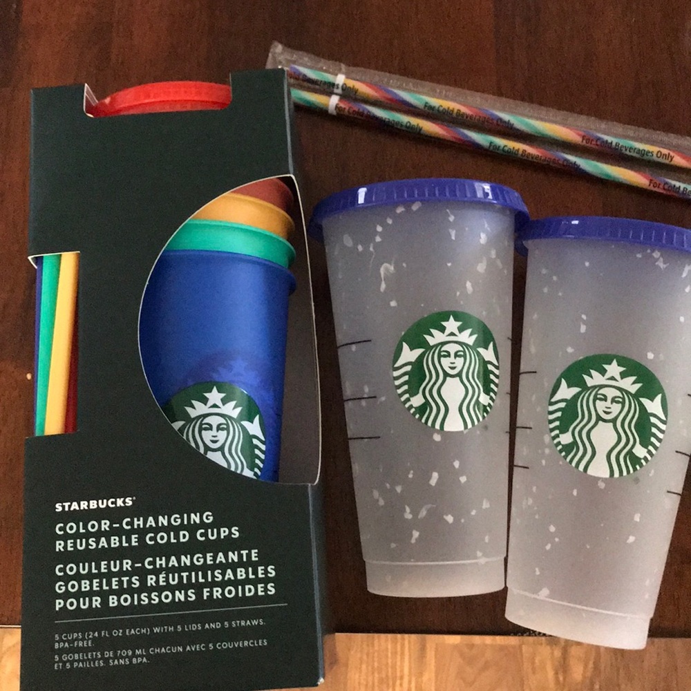 Color changing starbucks cups